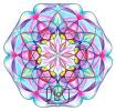 Mandala pročišťující prostředí